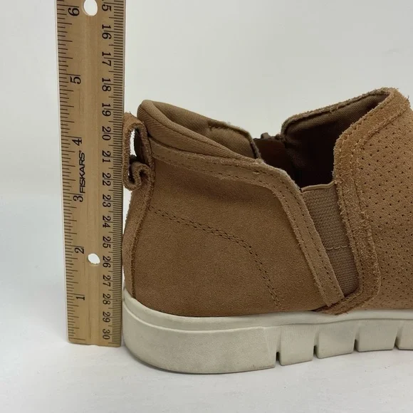 Ryka Shoes Womens 10M Tan Suede Upper Hensley Side Zip Chelsea Booties Sneakers - Picture 13 of 14